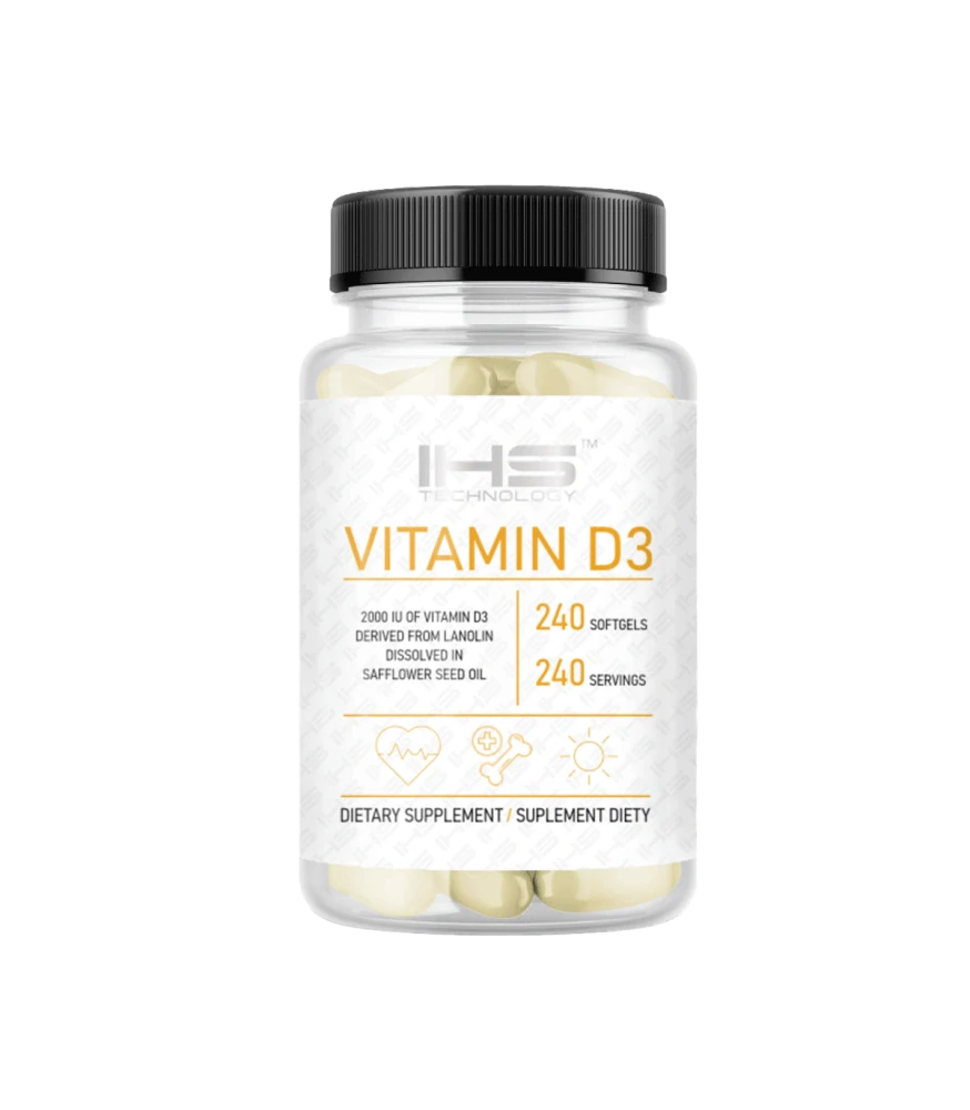 Vitamín D3 240 měkkých tobolek
