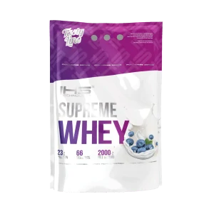 Supreme 100% Whey Protein 2000g - Borůvkový jogurt