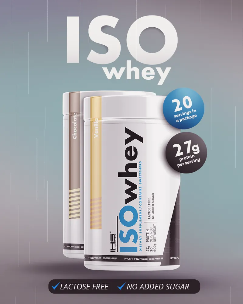 ISO WHEY protein 600g - čokoláda