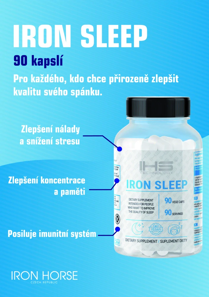 2 x IRON SLEEP + brýle IronMax ZDARMA