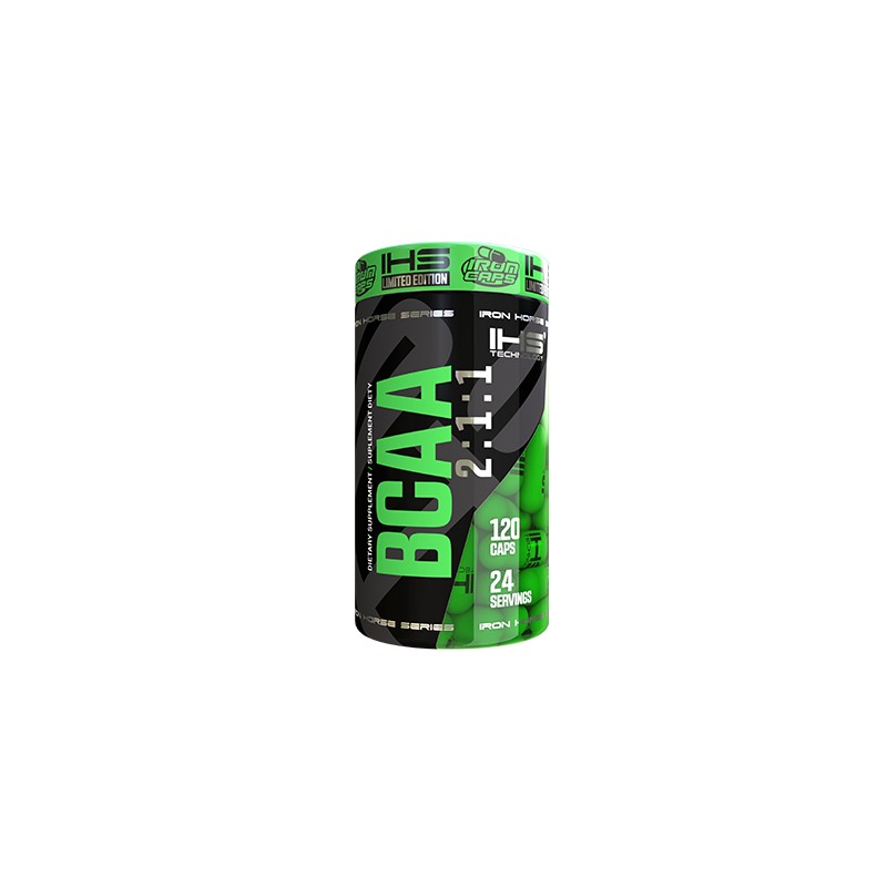 BCAA 2:1:1 IRON CAPS (120 kapslí)
