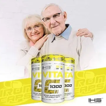 VITA C Iron Caps 1000mg (100 kapslí)
