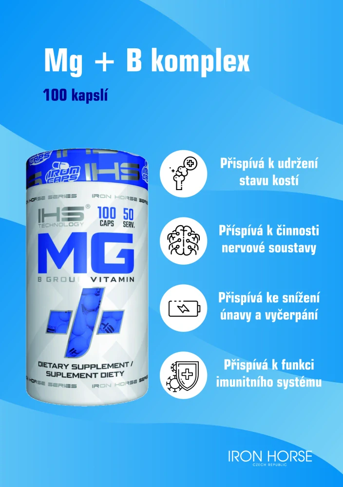 2 x hořčík MG + brýle IronMax ZDARMA