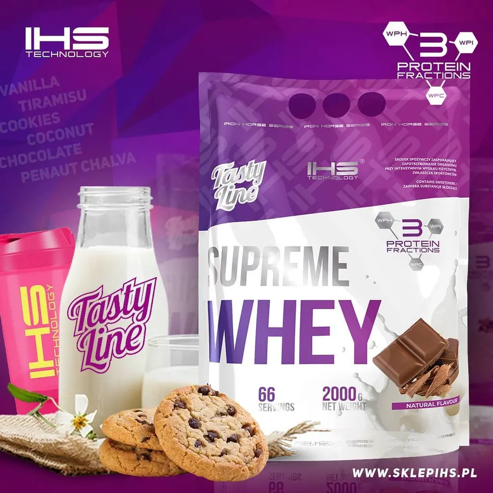 Supreme 100% Whey Protein 2000g - vanilka ice cream