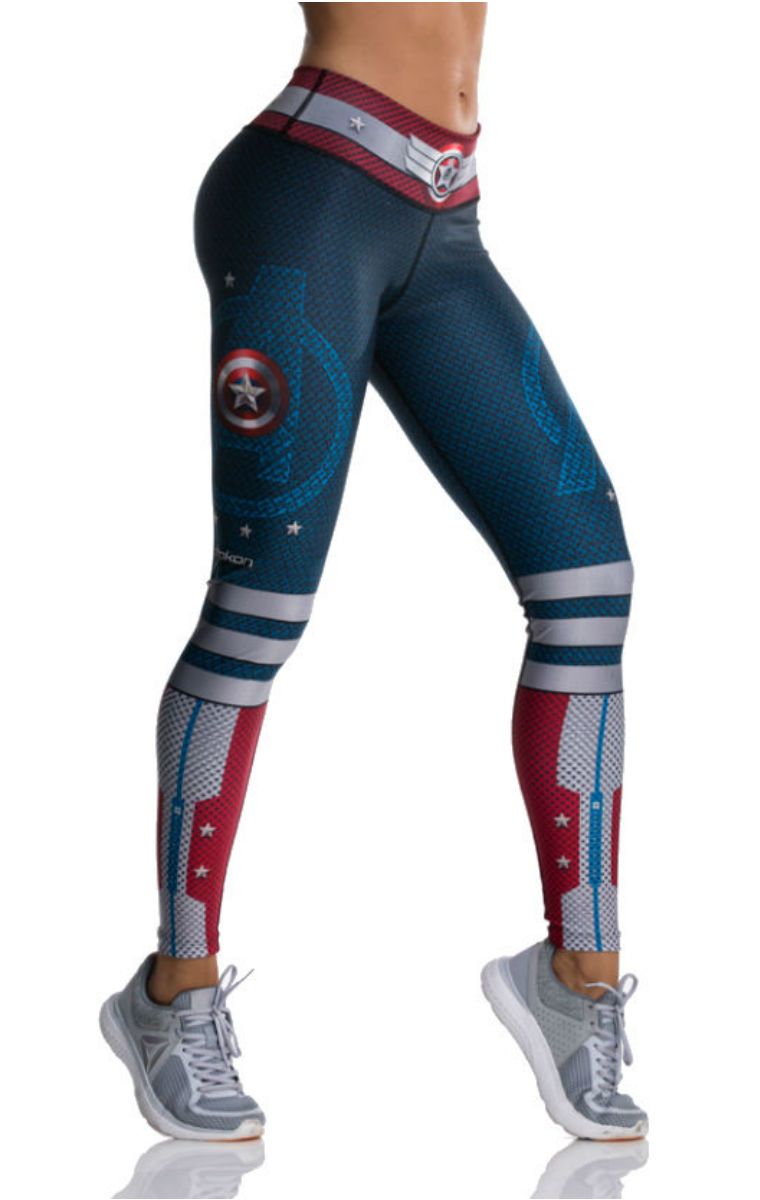 Dámské legíny DRAKON Captain America