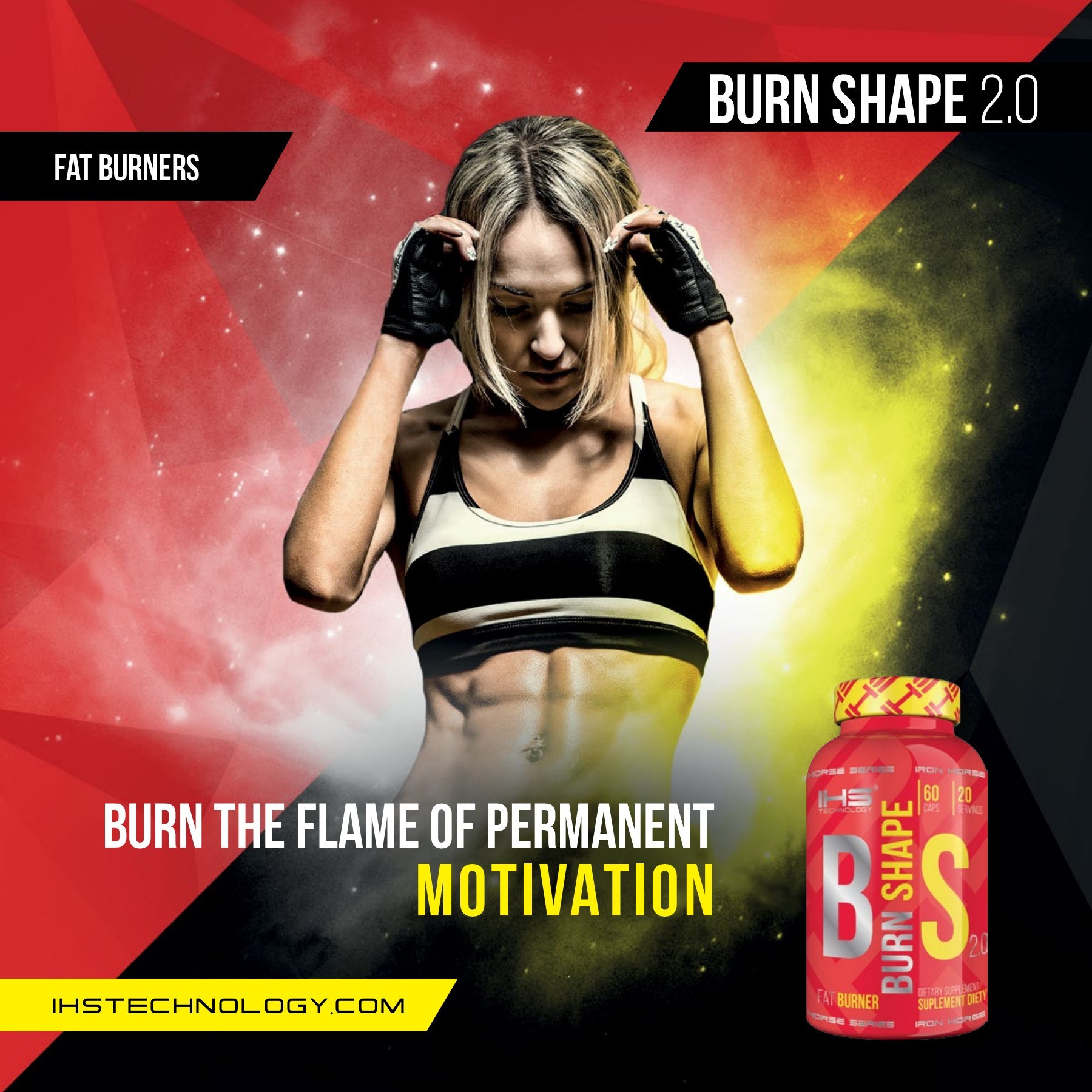 Spalovač BURN SHAPE (120 kapslí)
