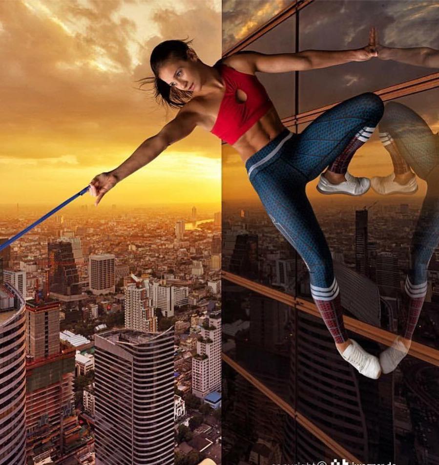 Dámské legíny DRAKON Spiderman