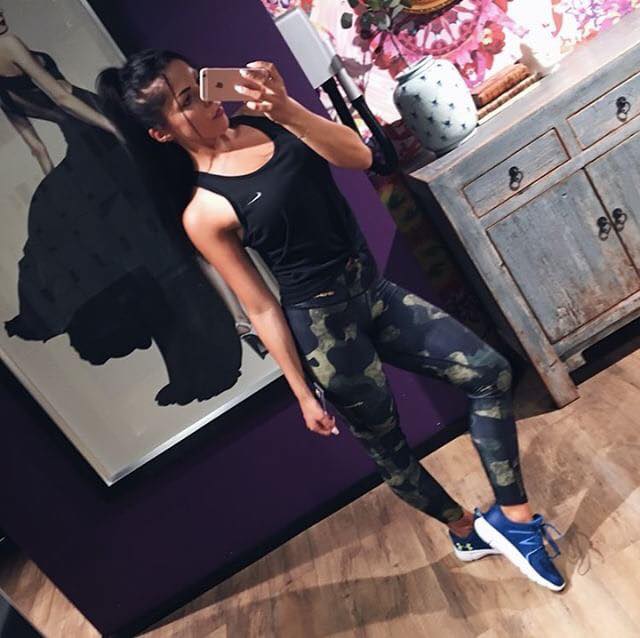 Dámské legíny Drakon Fitwear MILITARY